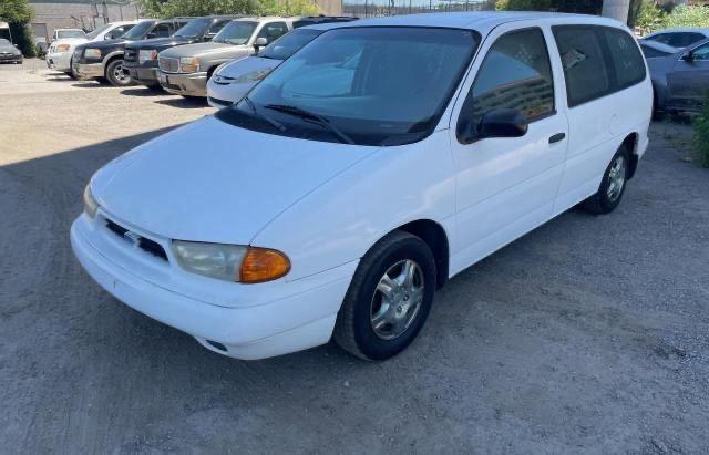 2FTDA54U1WBB11768 - 1998 FORD WINDSTAR WHITE photo 2