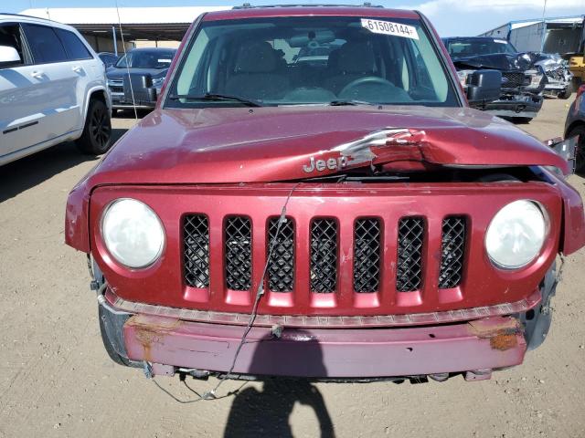 1C4NJRBB8CD598065 - 2012 JEEP PATRIOT SPORT RED photo 5