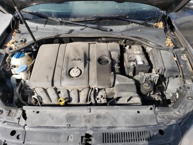 1VWAP7A3XEC010281 - 2014 VOLKSWAGEN PASSAT S GRAY photo 11