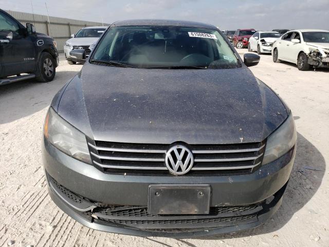 1VWAP7A3XEC010281 - 2014 VOLKSWAGEN PASSAT S GRAY photo 5