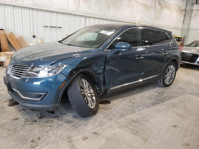 2LMTJ8LRXGBL83425 - 2016 LINCOLN MKX RESERVE ლურჯი ფოტო 1