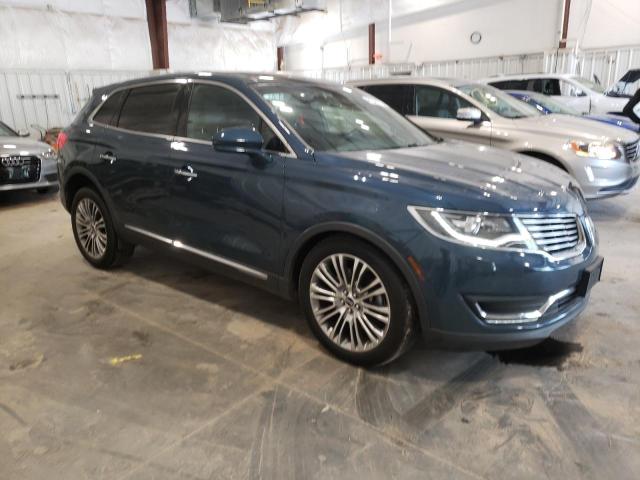 2LMTJ8LRXGBL83425 - 2016 LINCOLN MKX RESERVE ლურჯი ფოტო 4