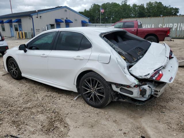 4T1T11AK5RU855259 - 2024 TOYOTA CAMRY SE NIGHT SHADE WHITE photo 2