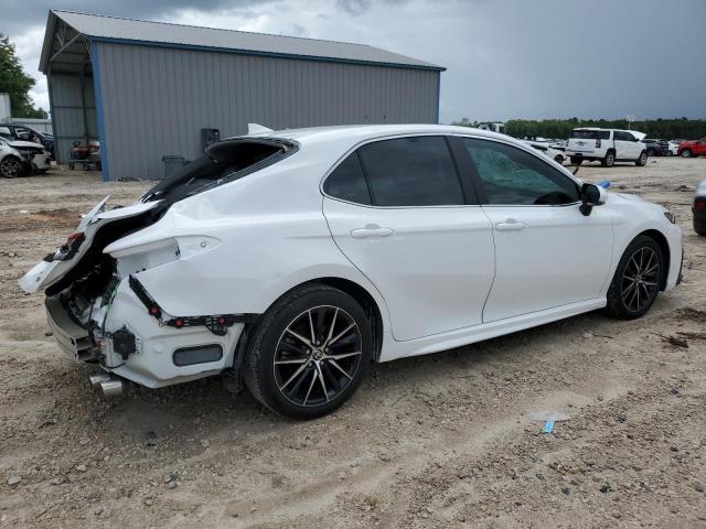 4T1T11AK5RU855259 - 2024 TOYOTA CAMRY SE NIGHT SHADE WHITE photo 3