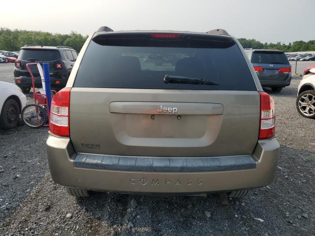 1J8FT47W27D119344 - 2007 JEEP COMPASS TAN photo 6