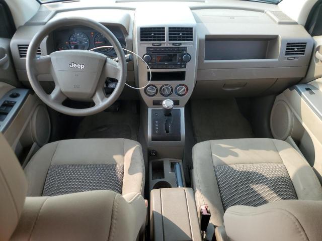 1J8FT47W27D119344 - 2007 JEEP COMPASS TAN photo 8