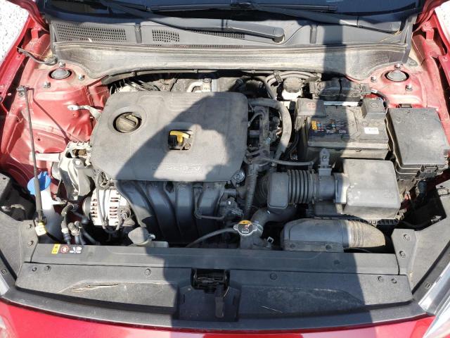 3KPF34AD9KE017058 - 2019 KIA FORTE GT LINE RED photo 11