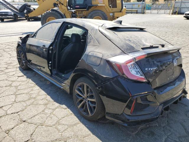 SHHFK7H98MU208469 - 2021 HONDA CIVIC SPORT TOURING BLACK photo 2