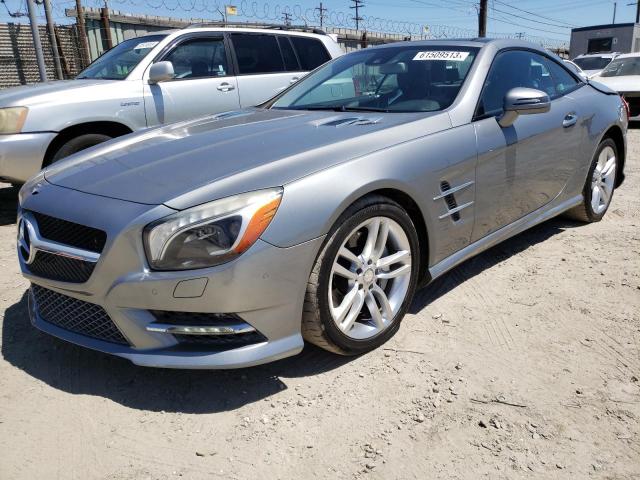 WDDJK7DA0DF008229 - 2013 MERCEDES-BENZ SL 550 SILVER photo 1