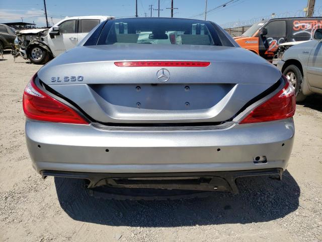 WDDJK7DA0DF008229 - 2013 MERCEDES-BENZ SL 550 SILVER photo 6