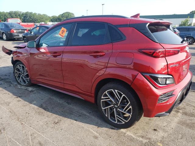 KM8K3CA30NU925514 - 2022 HYUNDAI KONA N LINE RED photo 2