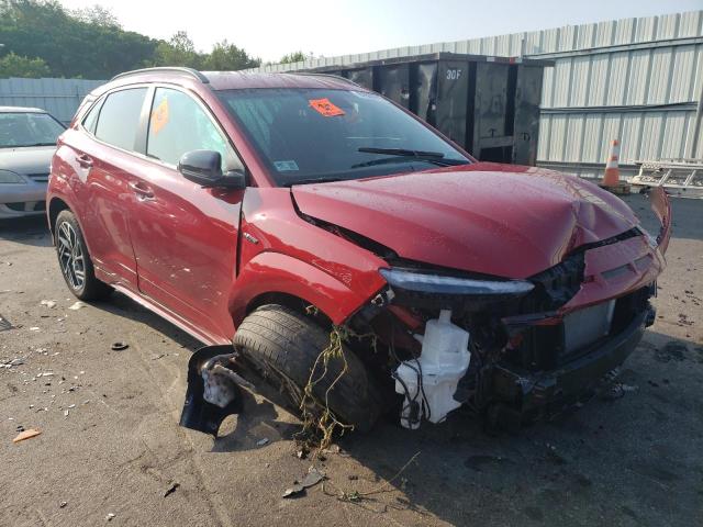 KM8K3CA30NU925514 - 2022 HYUNDAI KONA N LINE RED photo 4