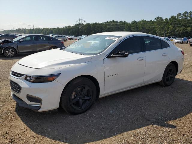 1G1ZD5ST6JF264637 - 2018 CHEVROLET MALIBU LT WHITE photo 1