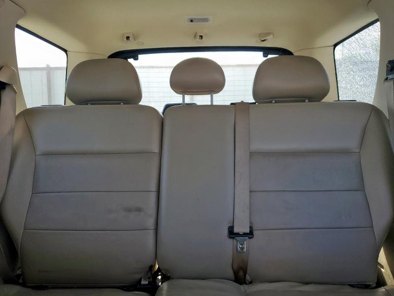 1FMYU03166KB20096 - 2006 FORD ESCAPE XLT 黑色 照片 10