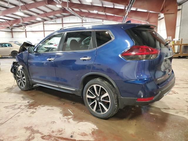 5N1AT2MV8KC734752 - 2019 NISSAN ROGUE S BLUE photo 2