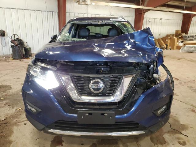 5N1AT2MV8KC734752 - 2019 NISSAN ROGUE S BLUE photo 5