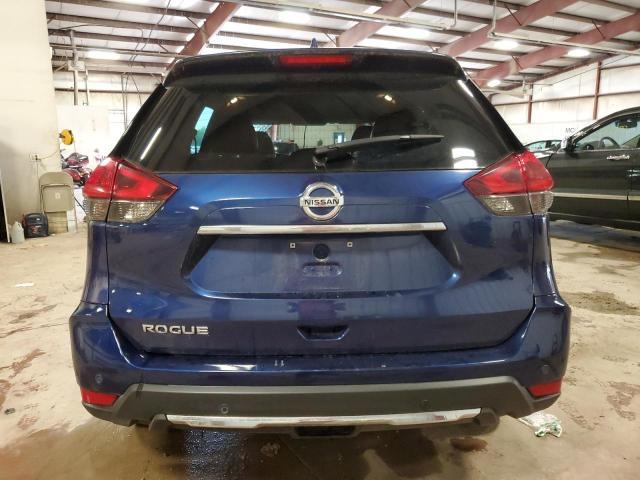 5N1AT2MV8KC734752 - 2019 NISSAN ROGUE S BLUE photo 6