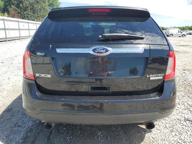 2FMDK3K92DBB30113 - 2013 FORD EDGE LIMITED BLACK photo 6