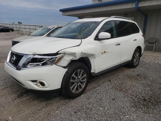 5N1AR2MM8GC642439 - 2016 NISSAN PATHFINDER S WHITE photo 1