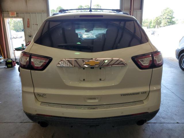 1GNKRJKDXFJ228926 - 2015 CHEVROLET TRAVERSE LTZ WHITE photo 6