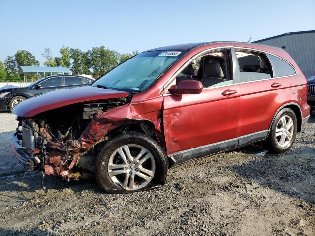 5J6RE4H48BL090260 - 2011 HONDA CR-V SE BURGUNDY photo 1