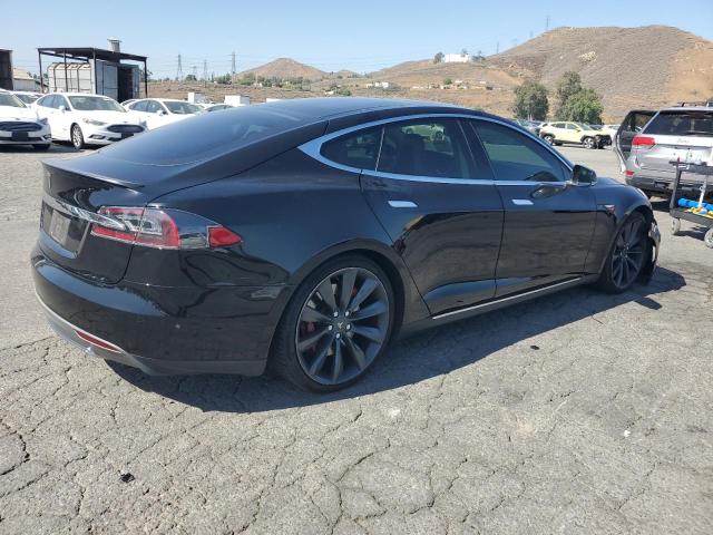 5YJSA1DP3CFS00587 - 2012 TESLA MODEL S BLACK photo 3
