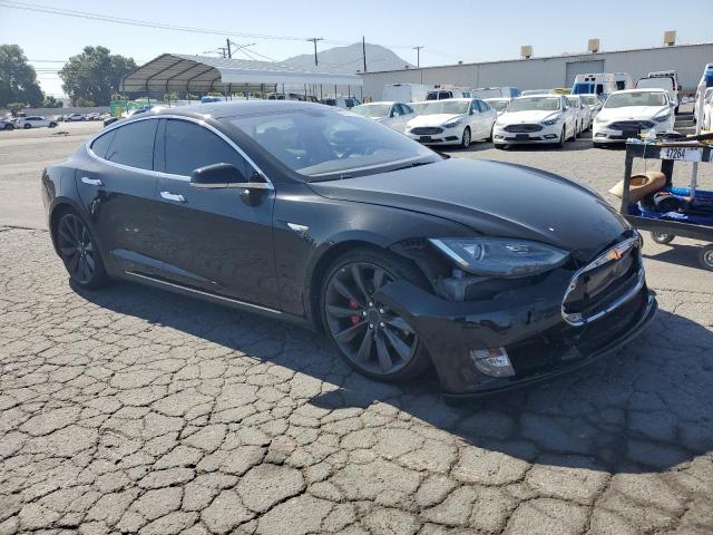 5YJSA1DP3CFS00587 - 2012 TESLA MODEL S BLACK photo 4