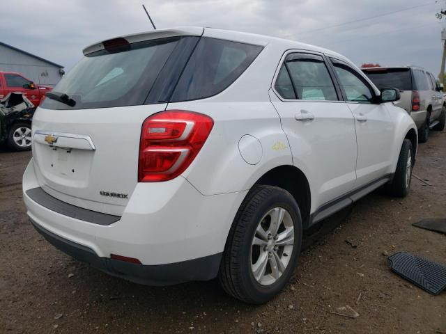 2GNALBEK5G1175173 - 2016 CHEVROLET EQUINOX LS WHITE photo 4