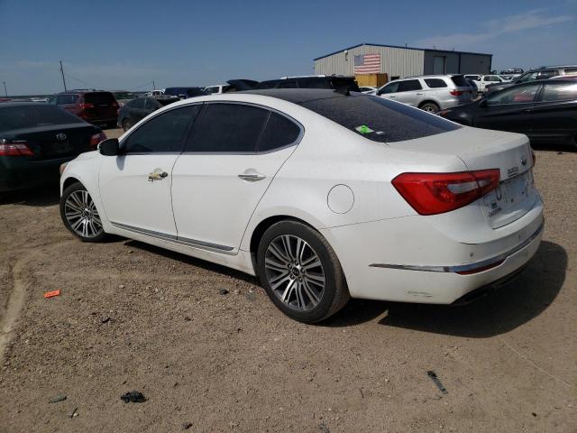 KNALN4D70E5120918 - 2014 KIA CADENZA PREMIUM WHITE photo 2