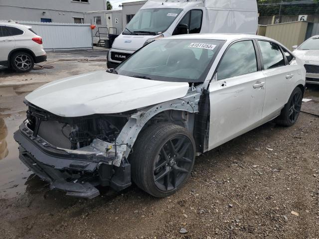 2HGFE2F50NH595236 - 2022 HONDA CIVIC SPORT 白色 照片 1