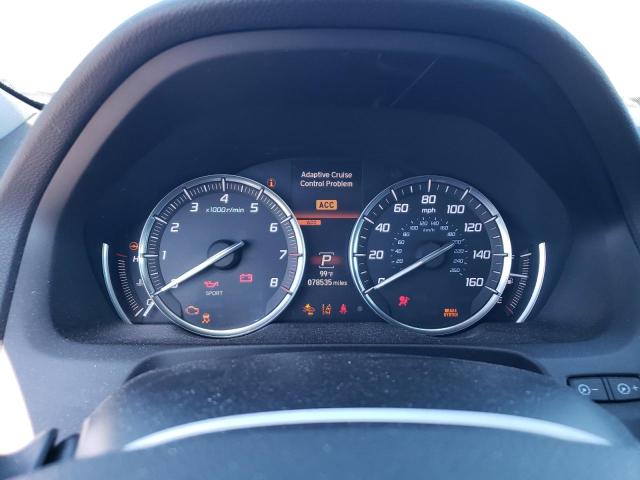 19UUB2F74FA016458 - 2015 ACURA TLX ADVANCE ნაცრისფერი ფოტო 9