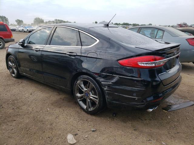 3FA6P0VP9HR167180 - 2017 FORD FUSION SPORT BLACK photo 2