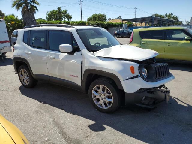 ZACCJBBB1HPF43609 - 2017 JEEP RENEGADE LATITUDE WHITE photo 4