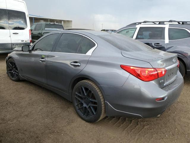 JN1EV7AR9HM836555 - 2017 INFINITI Q50 PREMIUM GRAY photo 2