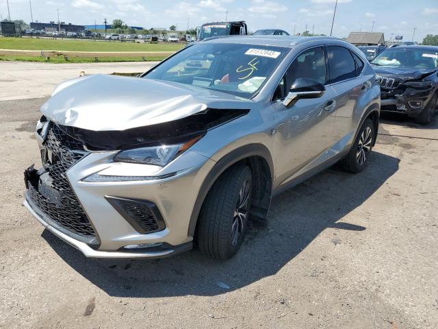 JTJSARDZ7M2257912 - 2021 LEXUS NX 300 BASE 银色 照片 1