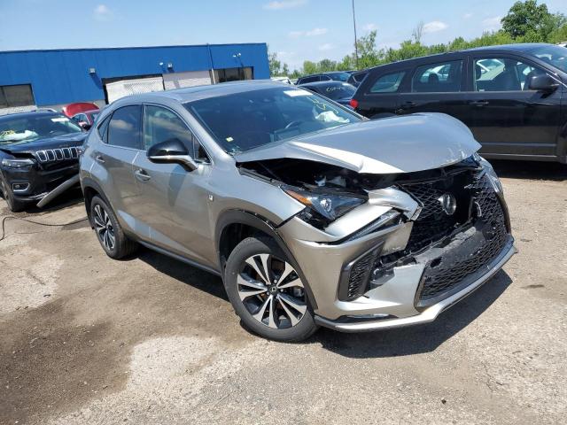JTJSARDZ7M2257912 - 2021 LEXUS NX 300 BASE 银色 照片 4