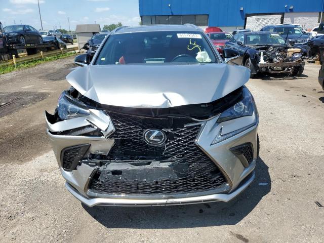 JTJSARDZ7M2257912 - 2021 LEXUS NX 300 BASE 银色 照片 5