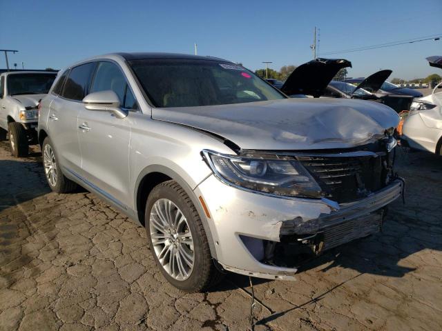 2LMTJ6LPXGBL54395 - 2016 LINCOLN MKX RESERVE فضي صورة 1