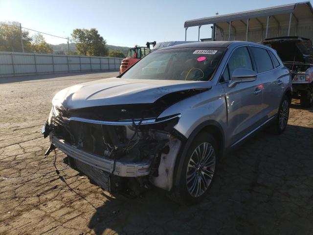 2LMTJ6LPXGBL54395 - 2016 LINCOLN MKX RESERVE فضي صورة 2