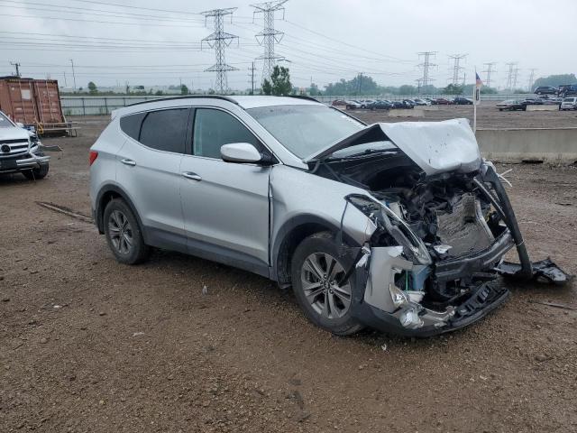 5XYZUDLB0GG341628 - 2016 HYUNDAI SANTA FE S SILVER photo 4