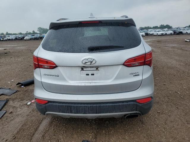 5XYZUDLB0GG341628 - 2016 HYUNDAI SANTA FE S SILVER photo 6