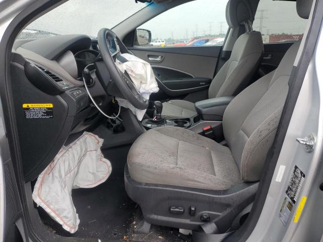 5XYZUDLB0GG341628 - 2016 HYUNDAI SANTA FE S SILVER photo 7