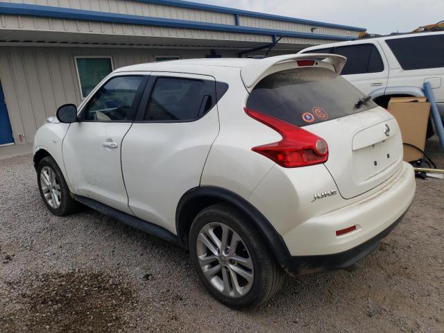 JN8AF5MR3DT218239 - 2013 NISSAN JUKE S WHITE photo 2