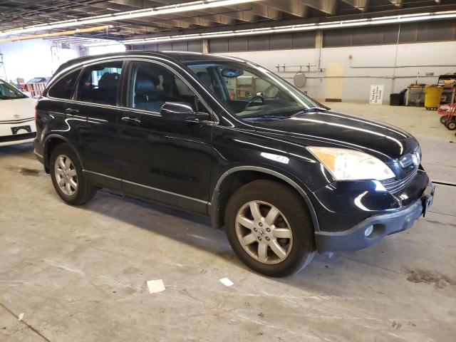 JHLRE48798C049079 - 2008 HONDA CR-V EXL BLACK photo 4