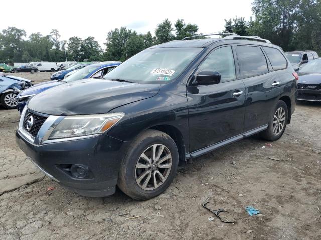 5N1AR2MM4DC605643 - 2013 NISSAN PATHFINDER S BLACK photo 1