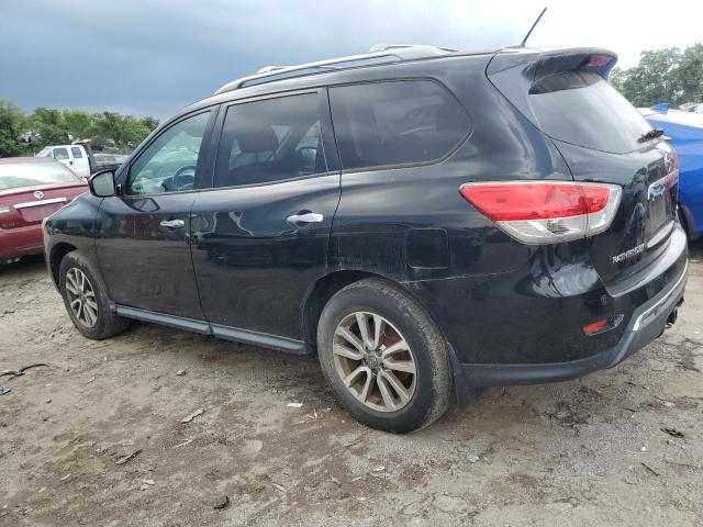 5N1AR2MM4DC605643 - 2013 NISSAN PATHFINDER S BLACK photo 2