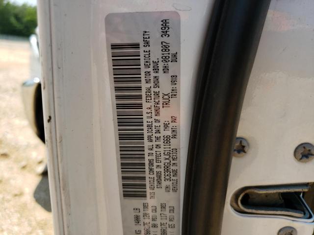 3C63RRGLXJG111666 - 2018 RAM 3500 ST WHITE photo 12