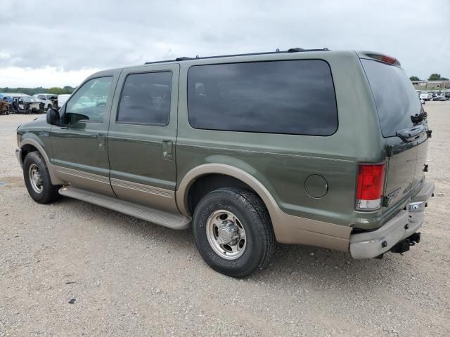 1FMNU42SXYEC77538 - 2000 FORD EXCURSION LIMITED GREEN photo 2