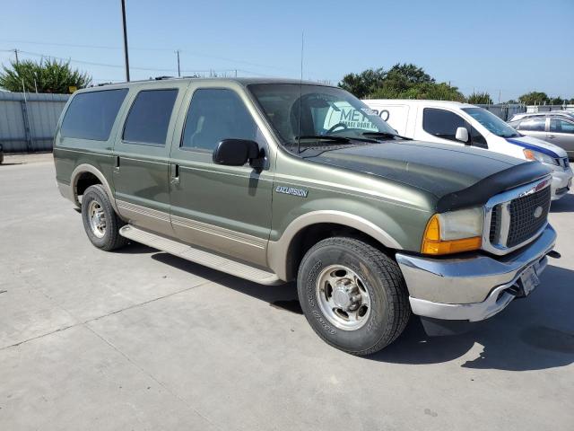 1FMNU42SXYEC77538 - 2000 FORD EXCURSION LIMITED GREEN photo 4