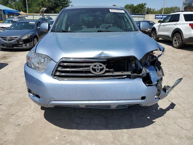 JTEES43A782084700 - 2008 TOYOTA HIGHLANDER SPORT BLUE photo 5